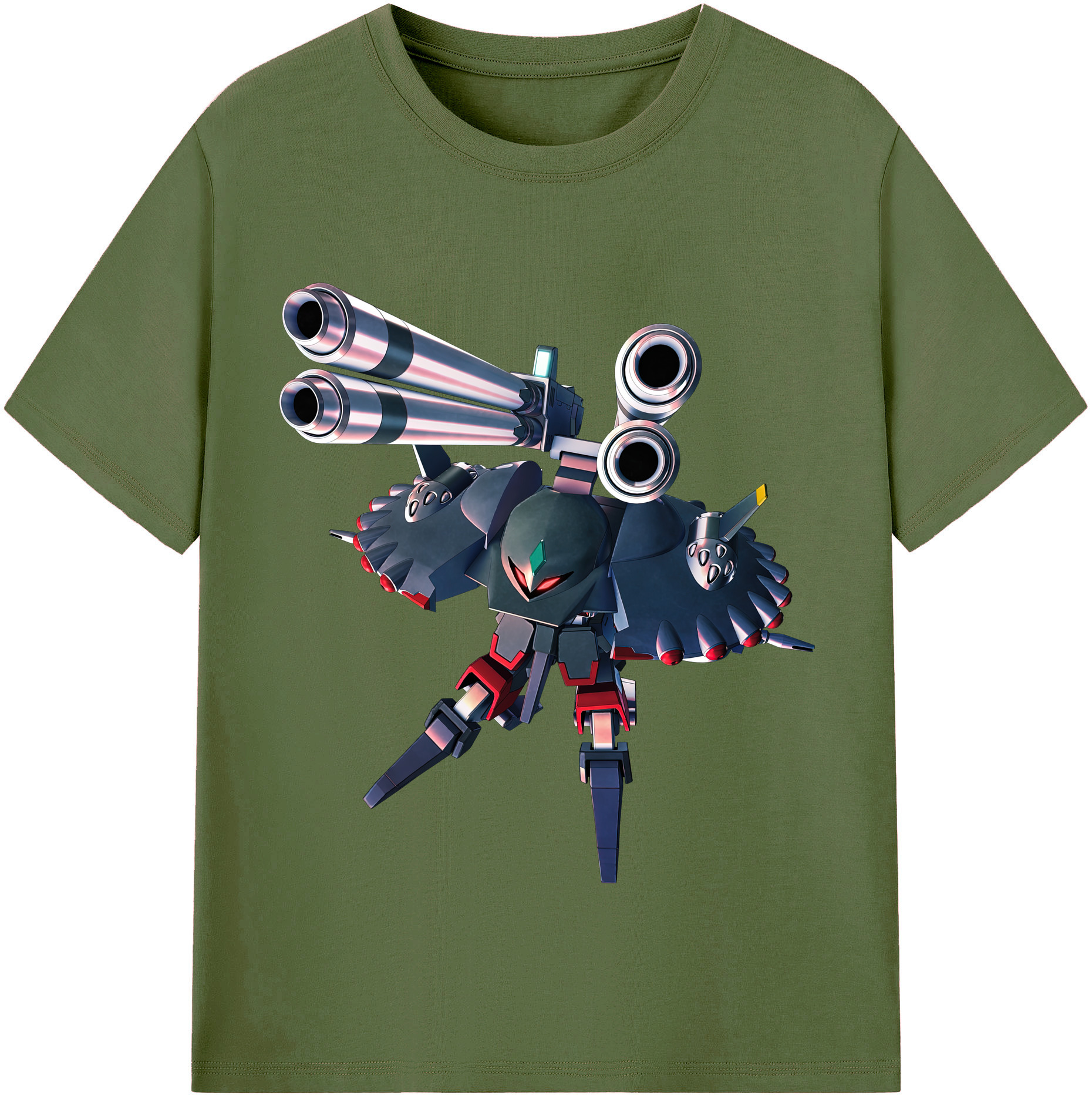 （画像用） 機動戦士ガンダム Mobile Suit Gundam 綿100％半袖Tシャツ（フロントプリント）